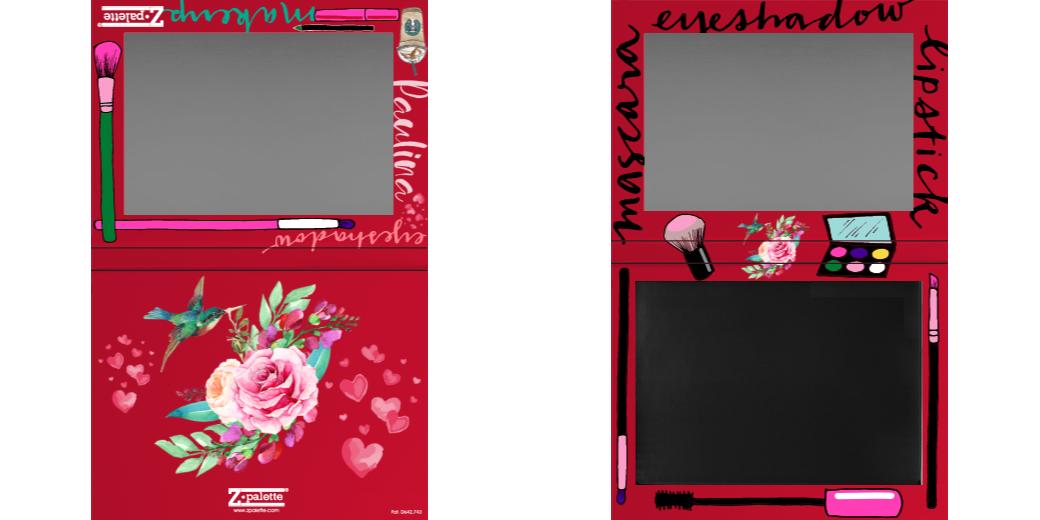 Custom Extra Large Z Palette - Magnetic Makeup Palette for Eyeshadows & Blush - Perfect for Professional Makeup Artists & Travel