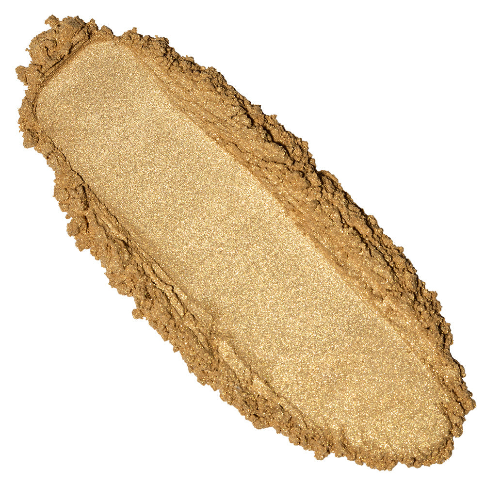 Melanie Mills Hollywood Light Gold Gleam Radiant Dust - Shimmering Body Powder for Face & Body Glow | Perfect for Bridal Makeup, Photo Shoots & Special Occasions