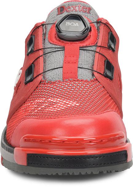 Dexter Men's SST 8 Power Frame BOA Bowling Shoes - Right/Left Hand - Wide Width - Red | Perfect for Competitive Bowlers & League Play