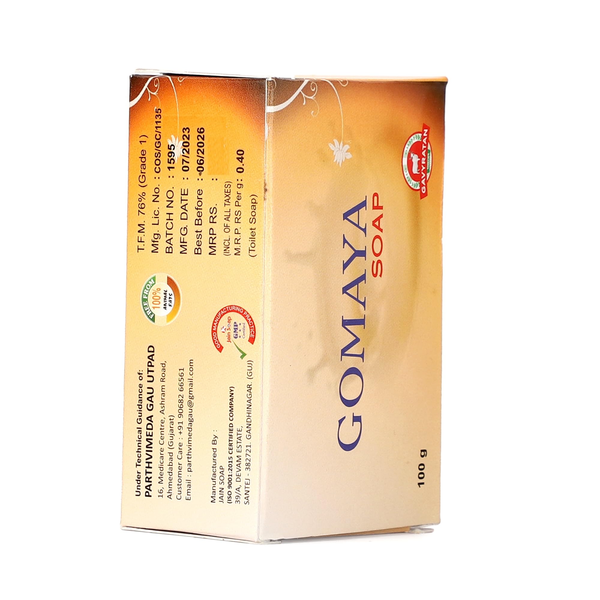 GAVYRATAN Moisturizing Bar Soap for Soft Skin - Pack of 10 | Natural Bath Soap for Dry & Sensitive Skin | Perfect for Daily Shower, Spa & Gift Giving