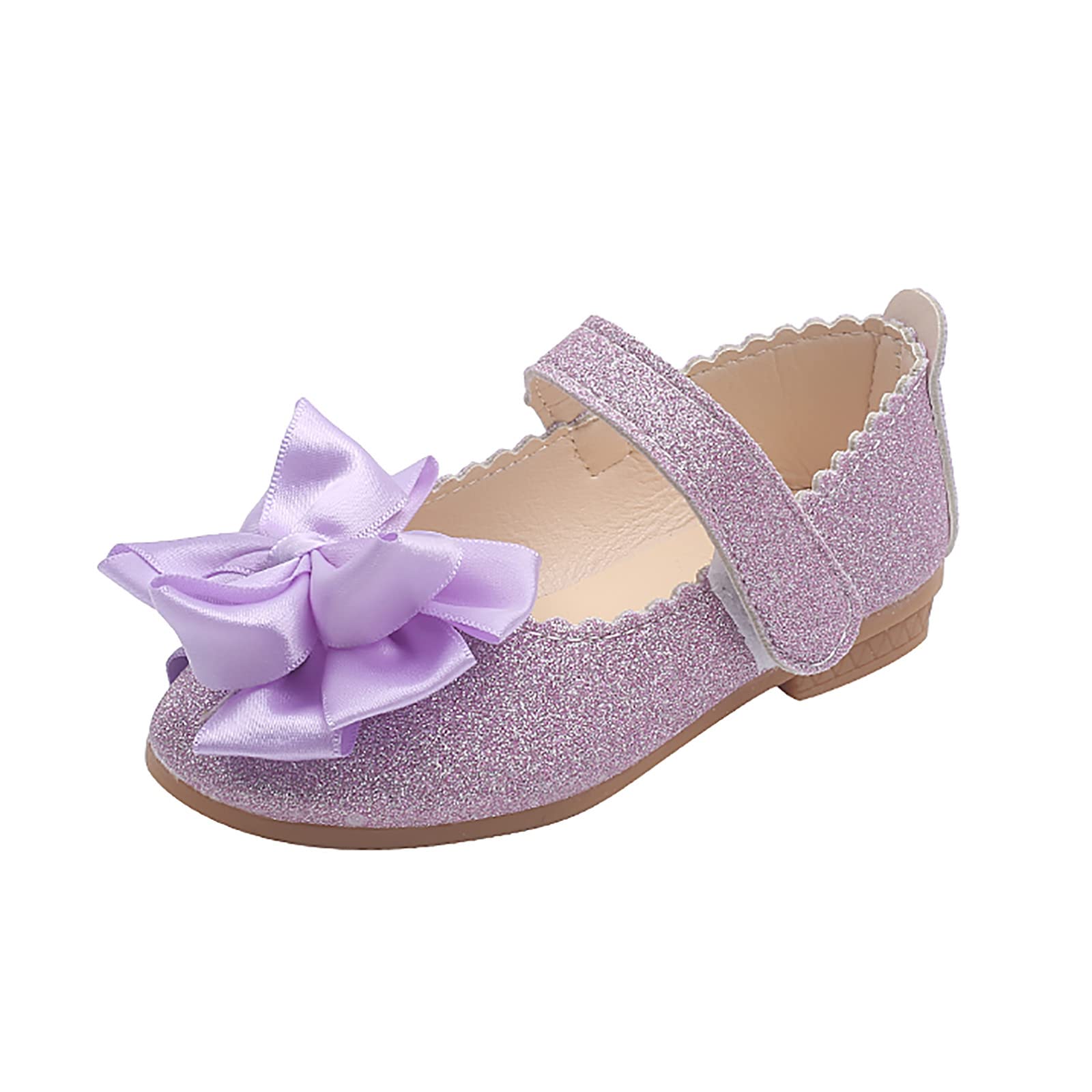 Toddler Beach Shoes for Girls - Bowknot Sandals for Dancing & Play