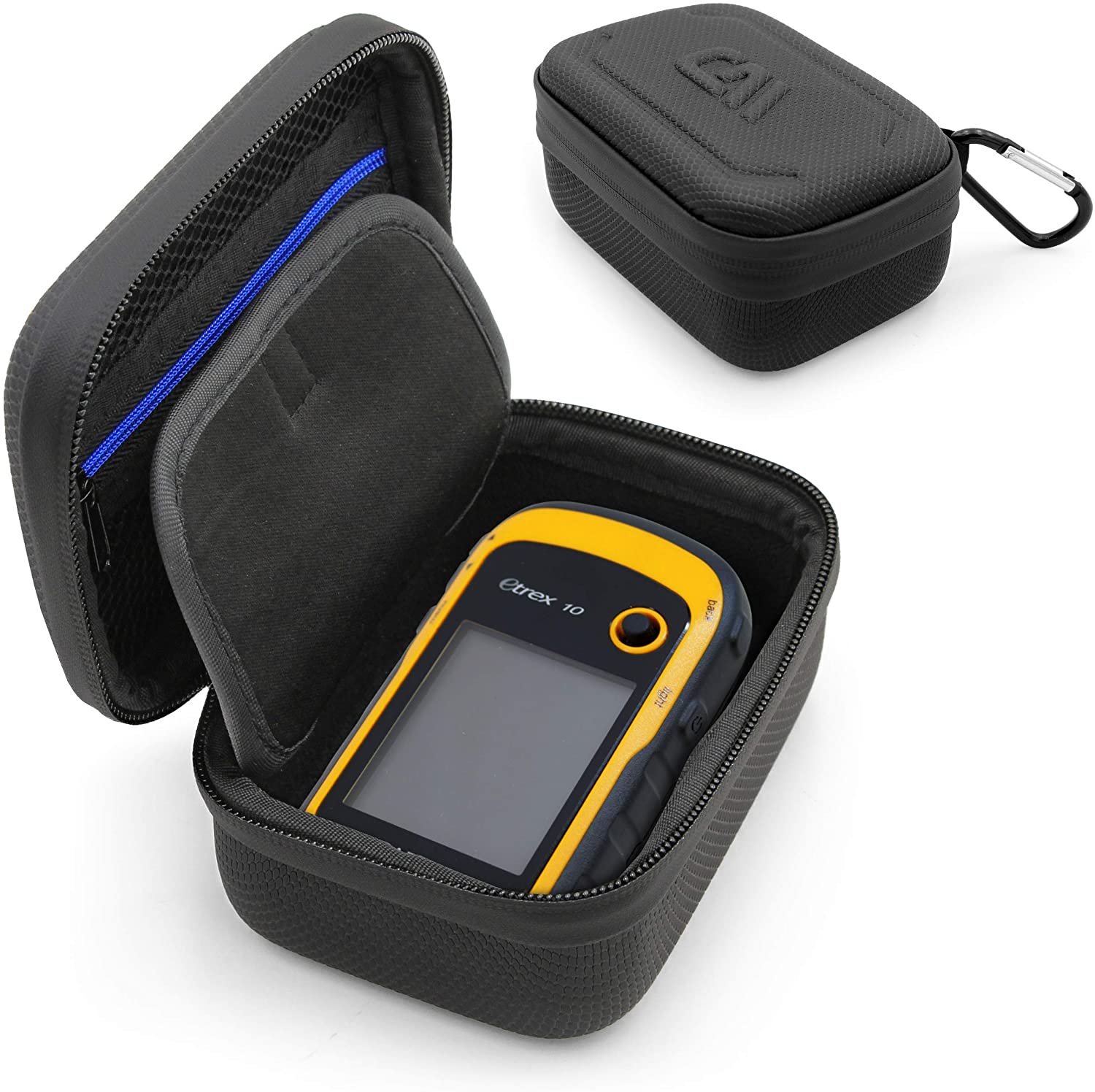 Durable Hard Shell Travel Case for Garmin eTrex SE 2.2, 22x, 30x, Touch 35 GPS Devices - Protective Carrying Case with Lanyard & Carabiner Clip - Perfect for Hiking, Camping and Outdoor Adventures