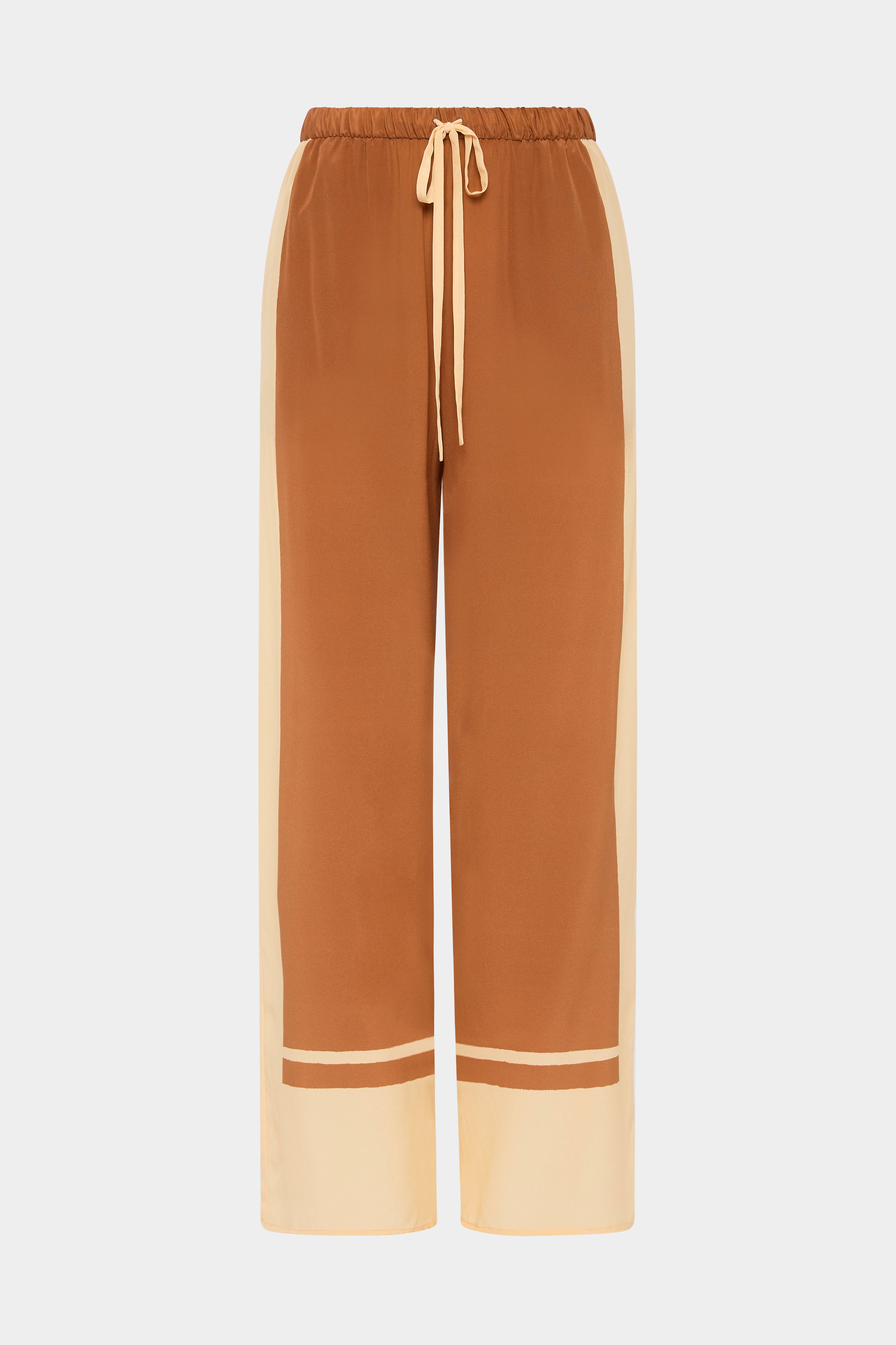 Soma Women's Rust-Colored Pants - Comfortable Stretch Fabric for Casual Wear & Everyday Outfits
