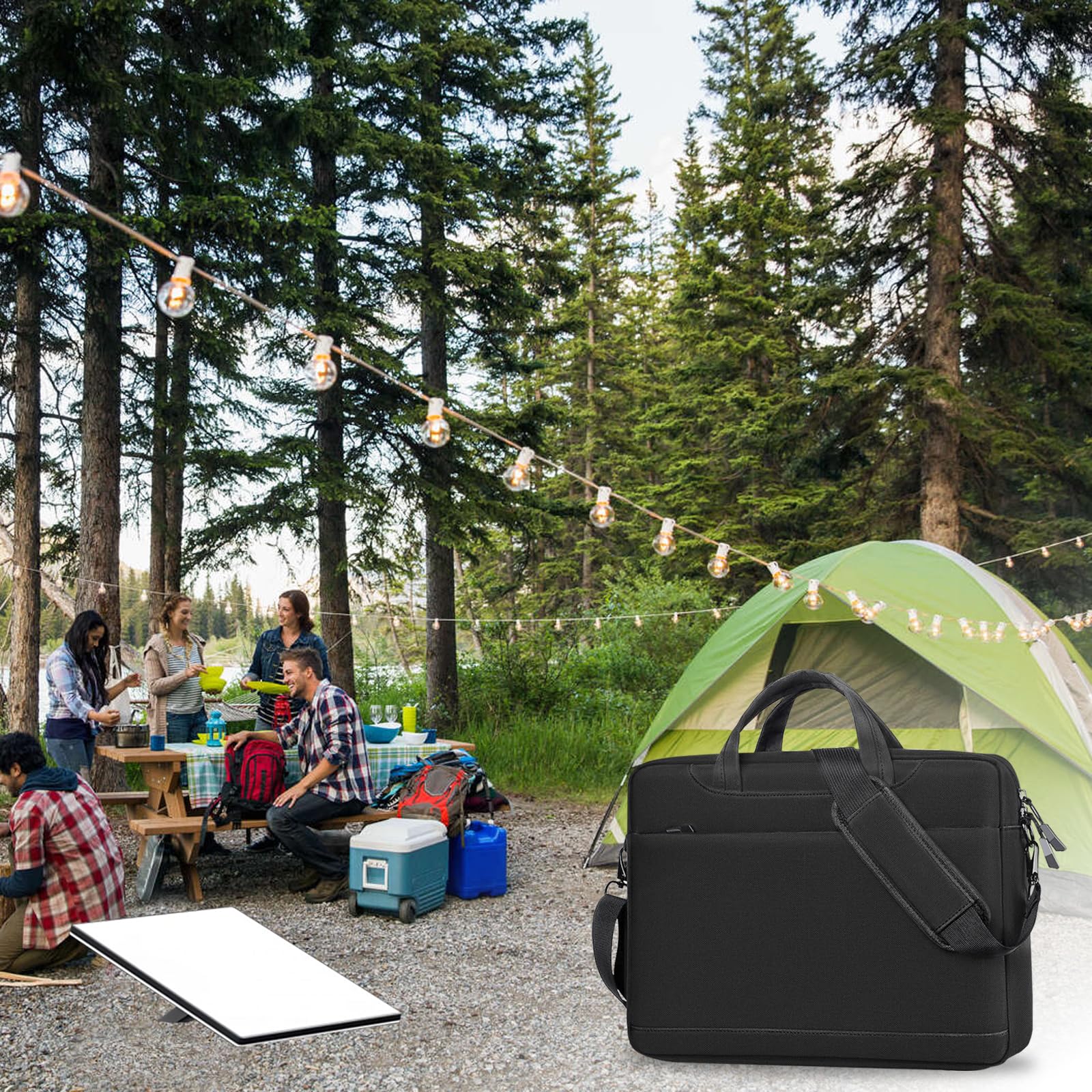 Lymorexan Hard Protective Case for Starlink Mini Dish Kit - Shockproof Travel Storage with Custom Cut Foam - Perfect for Camping, RV Trips & Outdoor Satellite Internet Use
