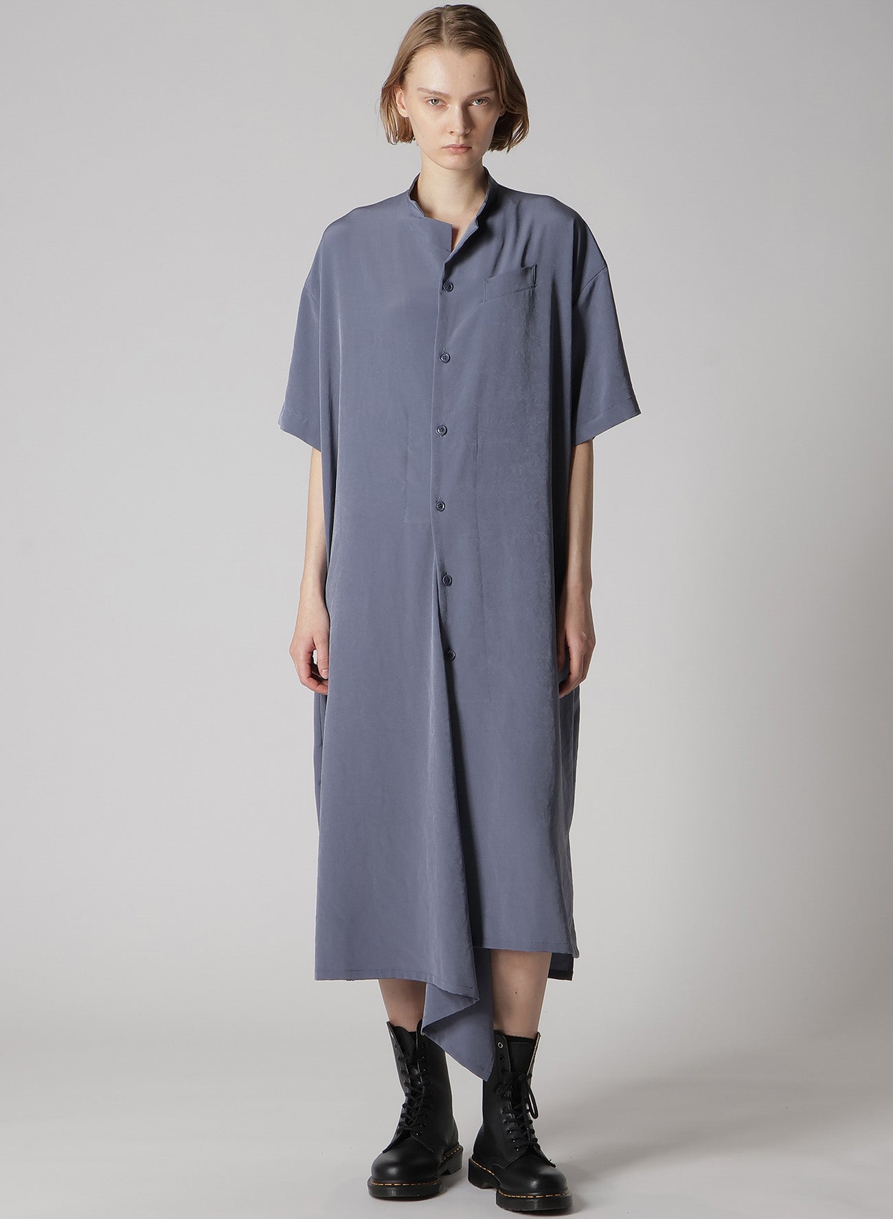 Elegant Crepe de Chine Half Sleeve Box Shirt Dress for Women | Casual & Office Wear | Perfect for Work, Date Night & Spring Outfits