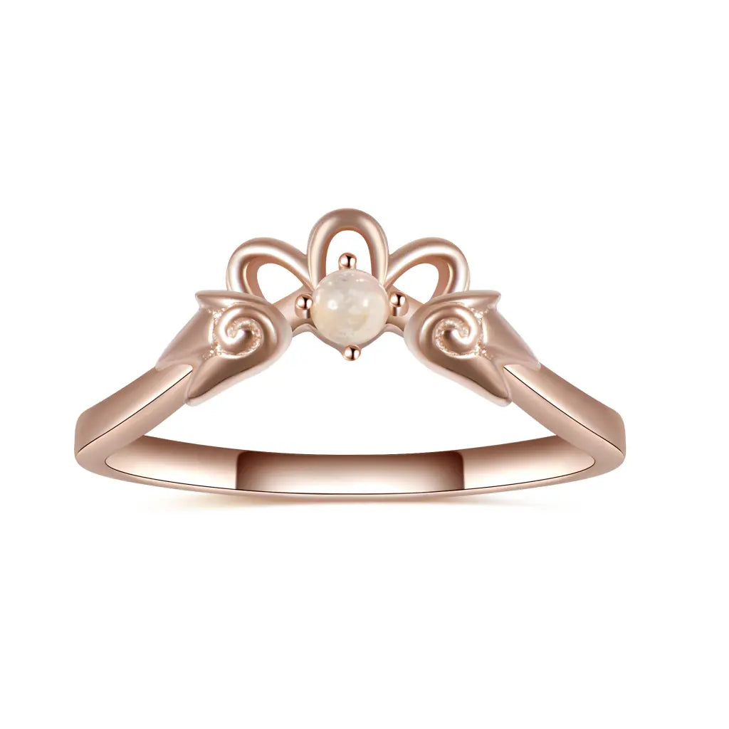 Angelica Ring for Women - Elegant Silver or Gold Plated Adjustable Statement Ring - Perfect for Gifts, Parties, and Everyday Wear
