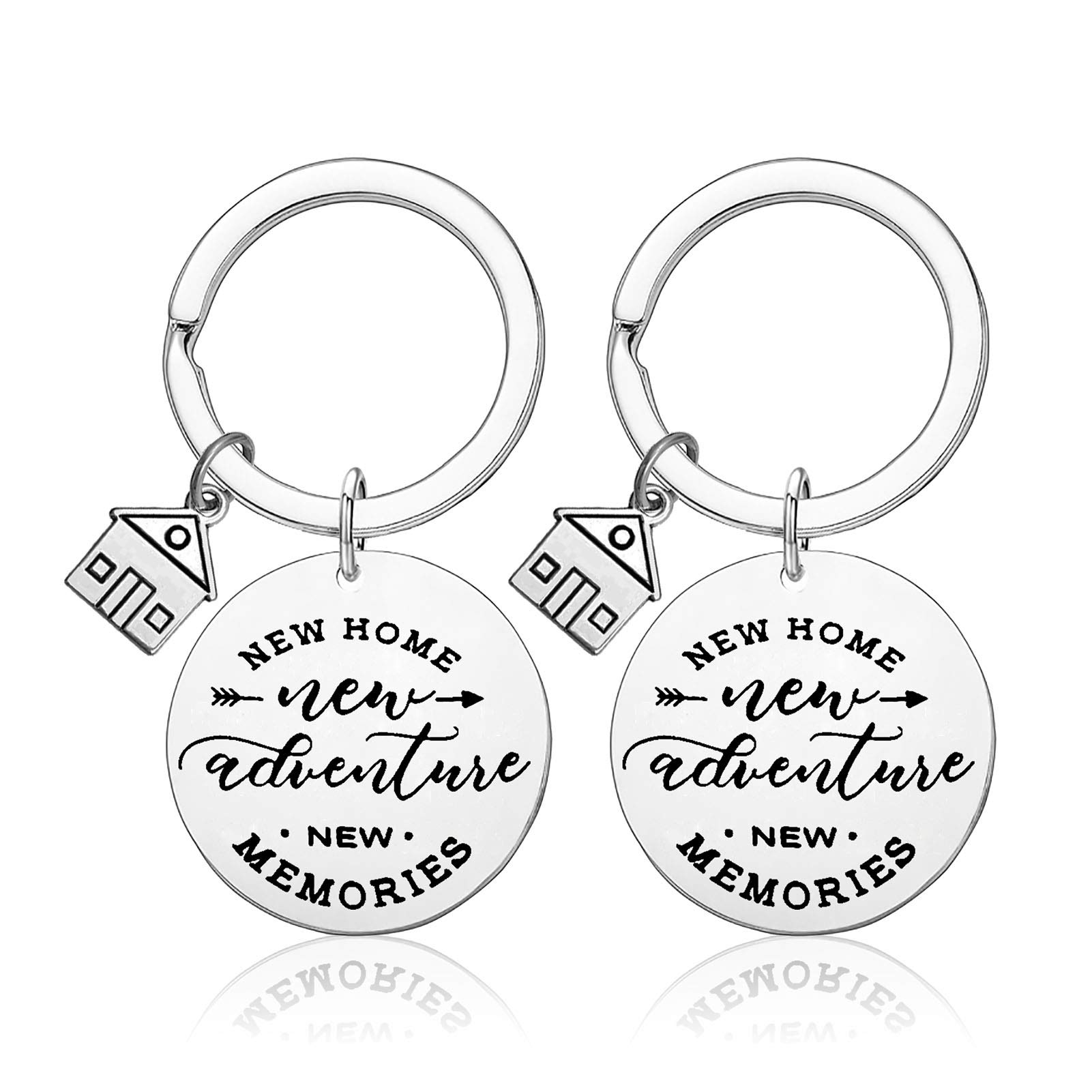 Vadaka 2024 New Home Keychain Gift - Housewarming, Realtor Closing, First Home & New Neighbor Gift - Durable Keyring for Homeowners - Perfect for New Home Celebrations & Welcome Gifts