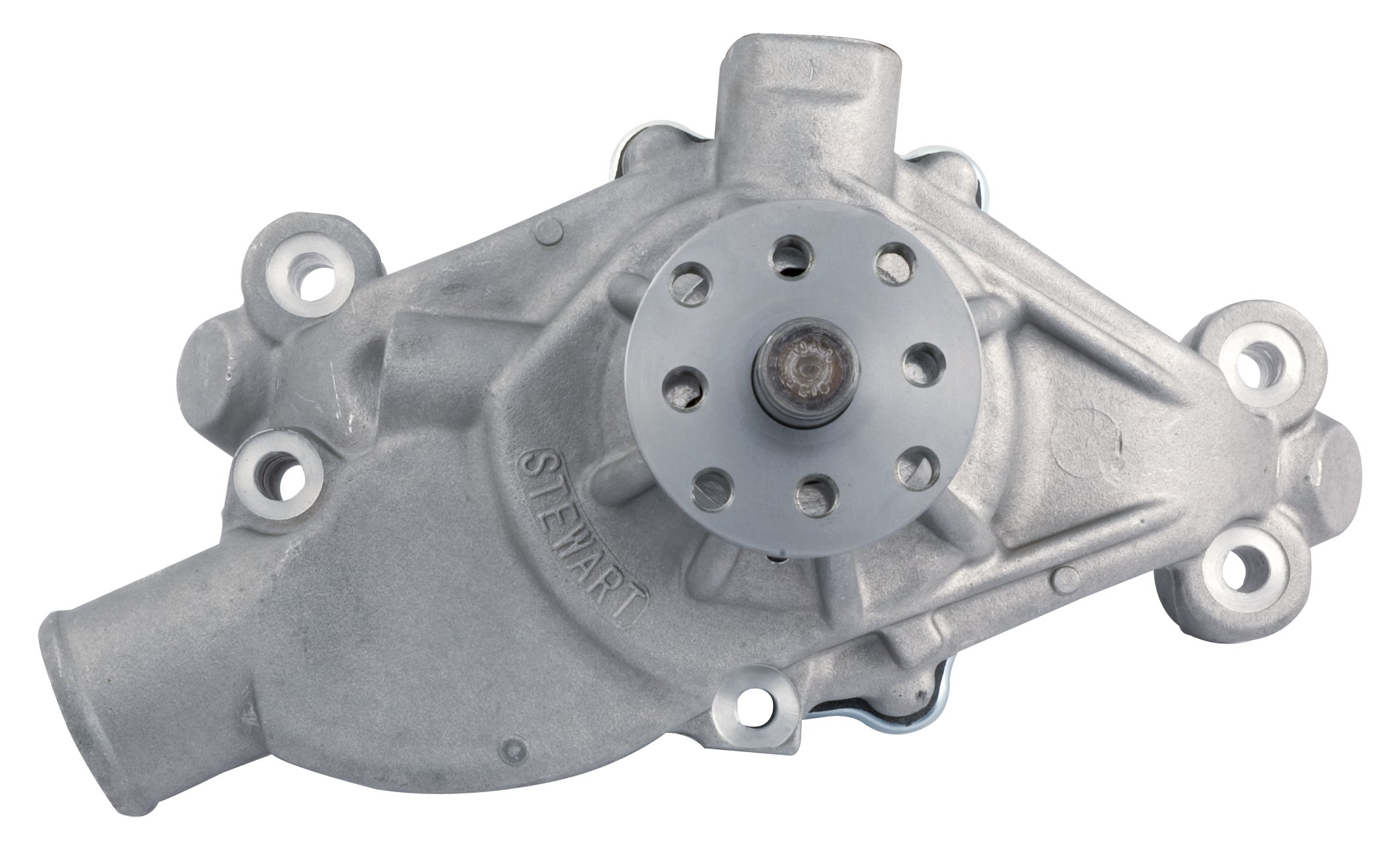 EMP/Stewart Components 23103 Stage 2 Chevy Small Block Short Water Pump - High Performance Cooling for Chevy Engines - Perfect for Street Rods, Hot Rods & Racing Applications