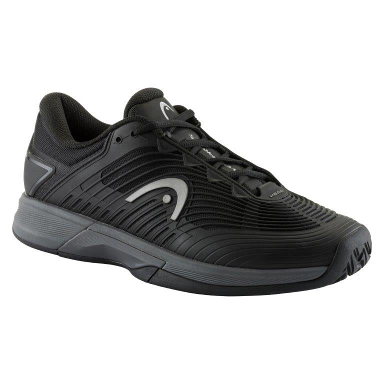 Head Revolt Pro 4.5 Men's Tennis Shoes - Lightweight Performance Court Shoes for Men - Black Athletic Sneakers for Tennis, Training & Casual Wear