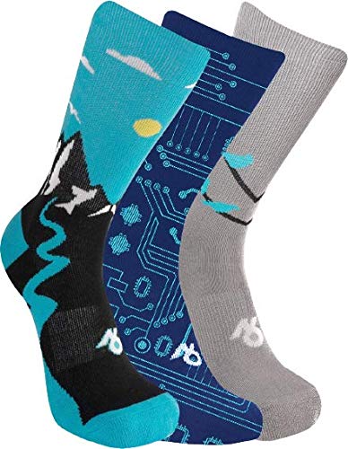 Rule No.6 Bamboo Socks for Women & Men - Soft Breathable Crew Socks with Compression Support - Comfortable Unisex Bamboo Fiber Socks for Workout, Running, Yoga & Everyday Wear
