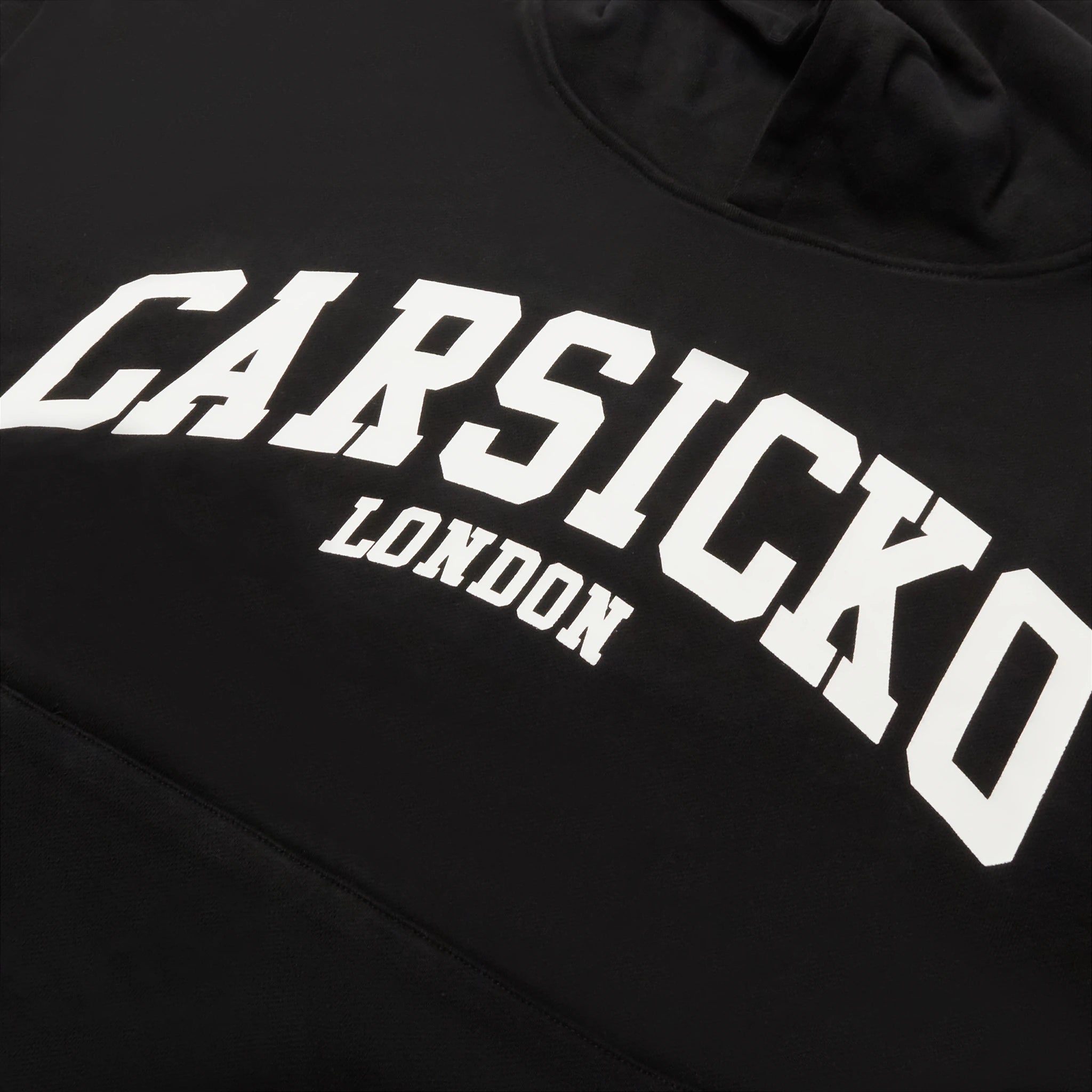 Carsicko London Black Hoodie for Men & Women - Stylish Streetwear Pullover for Urban Fashion & Casual Wear