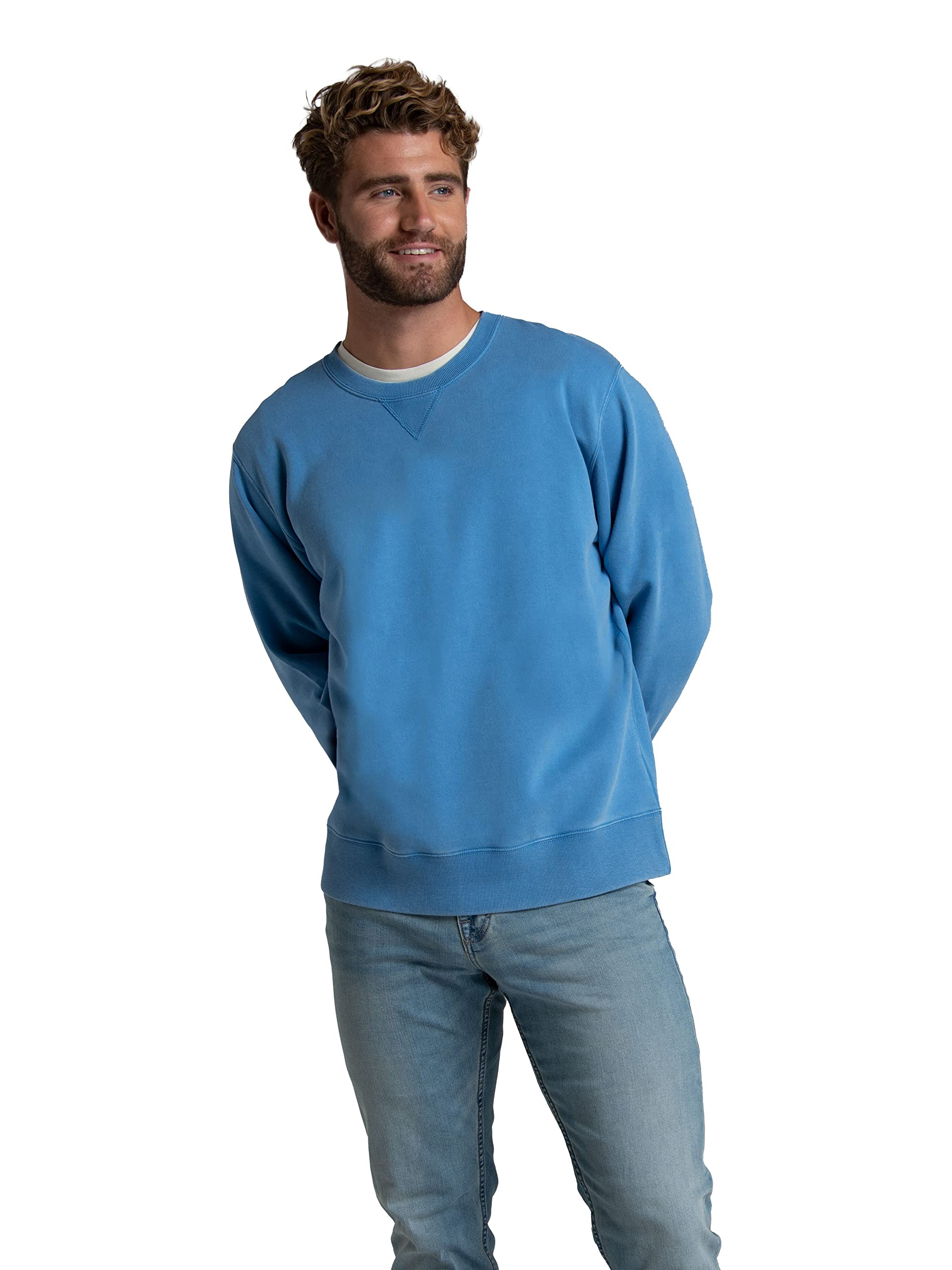 Fruit of the Loom Men's Crafted Comfort Fleece Sweatshirts, Hoodies & Sweatpants - Super Soft Cotton Blend for Casual Wear, Lounge & Workout