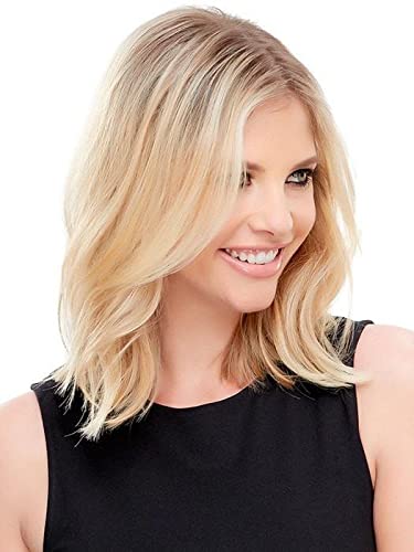 613 White Chocolate Blonde Clip-In Hair Topper - 12