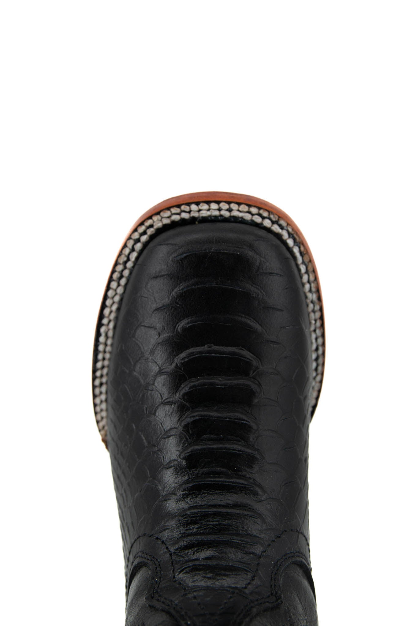 Kids' Cowboy Boots - Pro Rodeo Style with Python Print | Western Boots for Boys & Girls | Perfect for Rodeo Events, Halloween Costumes & Western Fashion