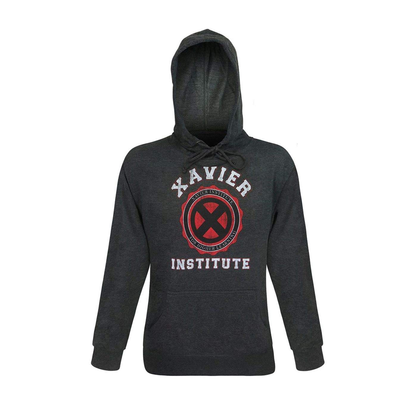 X-Men Xavier Institute Men's Hoodie Sweatshirt - Marvel Comics Graphic Pullover for Fans, Casual Wear & Cosplay