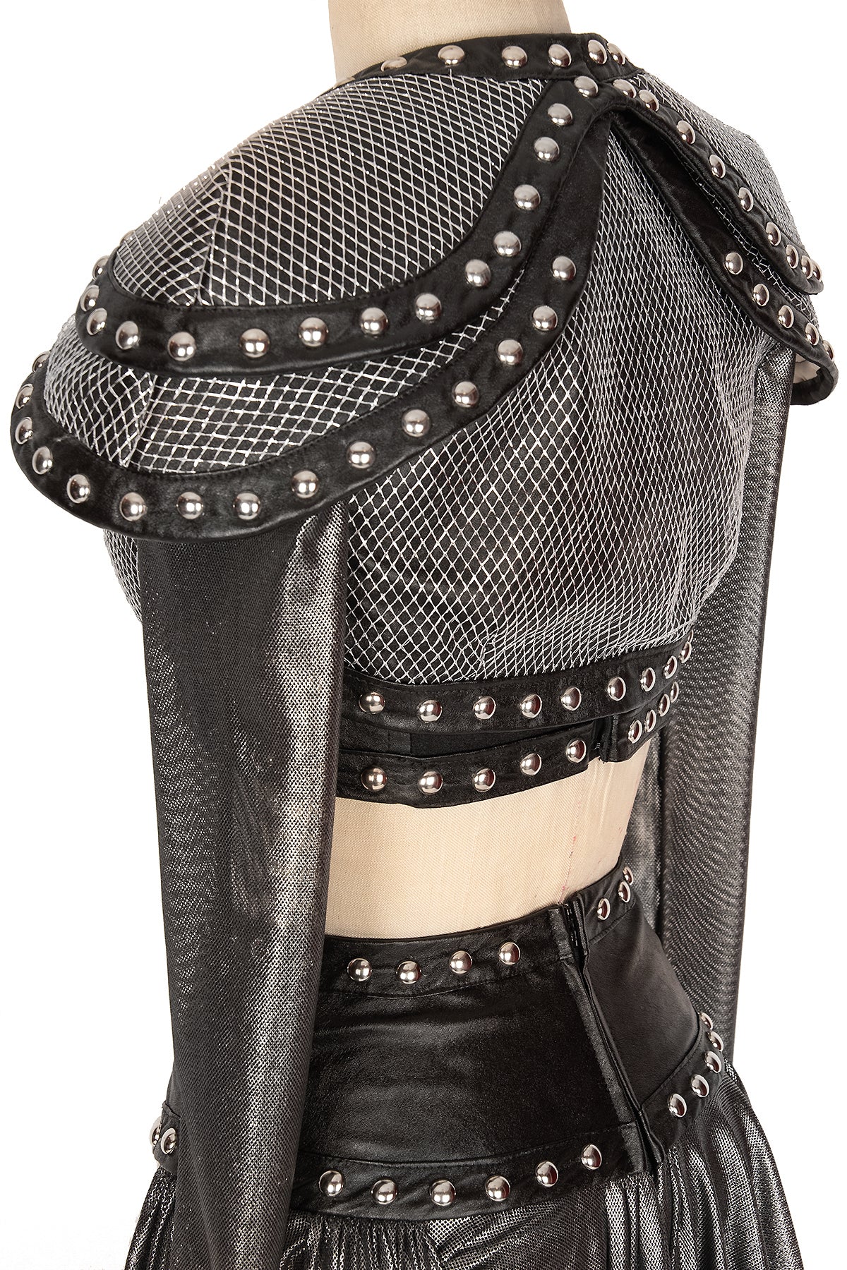 Joan of Arc Medieval Shoulder Armor Bolero - Renaissance Costume Accessory for Cosplay, LARP & Historical Reenactment