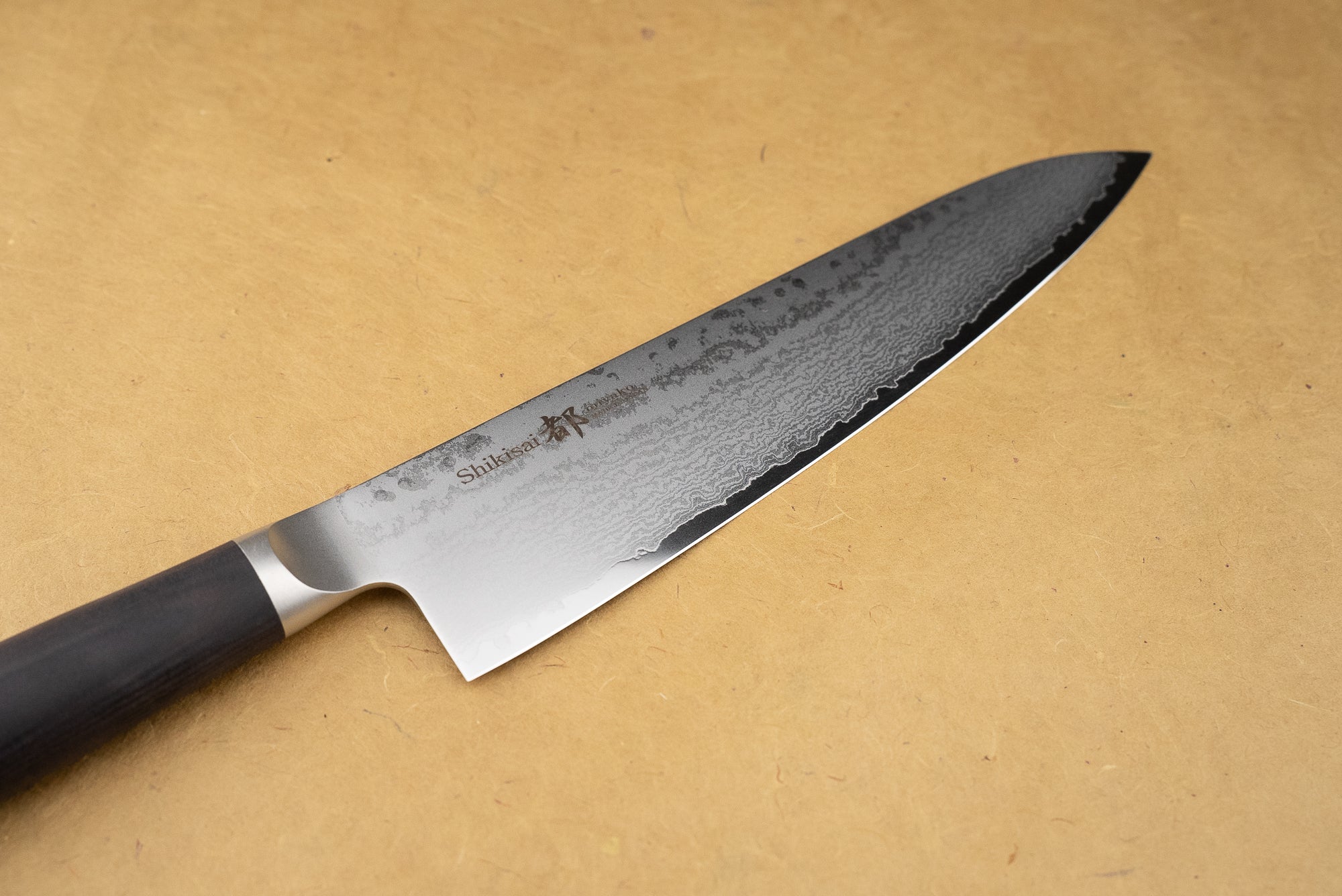 Shizu Hamono Shikisai Miyako 210mm Gyuto Japanese Chef Knife - Premium Stainless Steel Blade for Slicing, Dicing & Precision Cooking