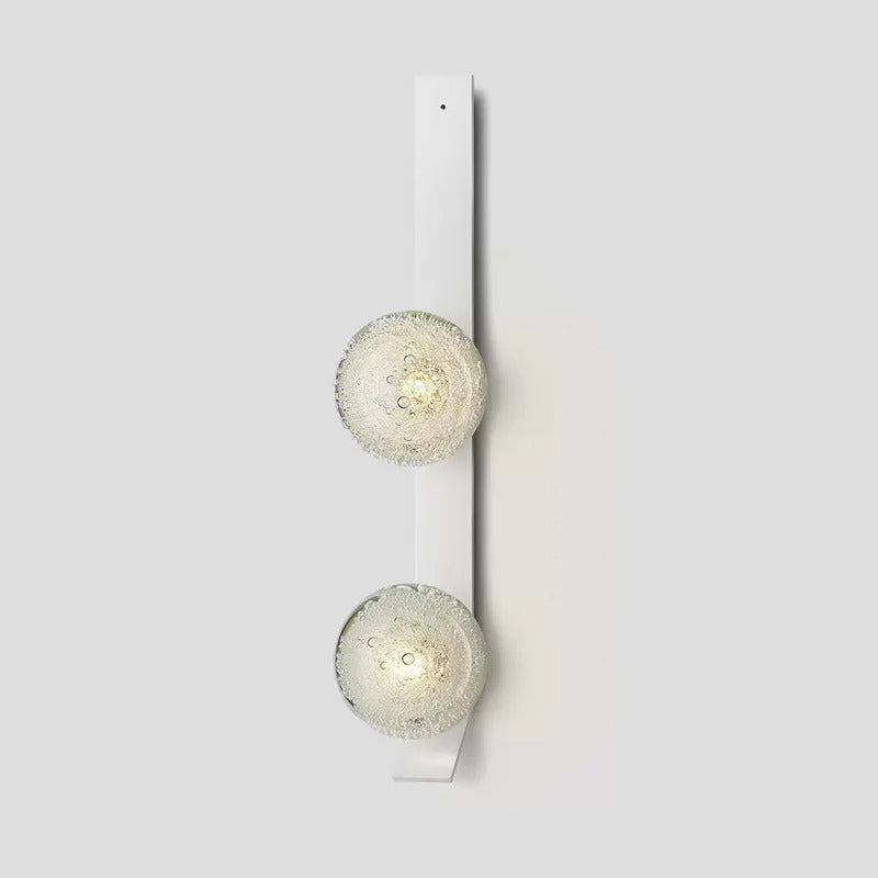 Modern Soot Glass Bedside Table Lamp - Dimmable Touch Control Night Light for Bedroom, Living Room, Nursery - Warm White LED Lighting for Reading & Relaxation