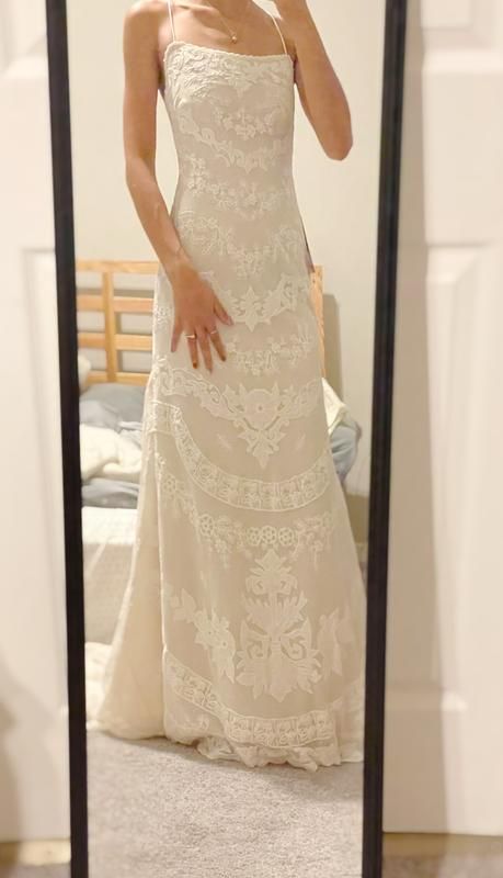 BHLDN Gaspard Gown - Elegant Wedding Dress for Brides | Perfect for Beach, Garden & Formal Weddings