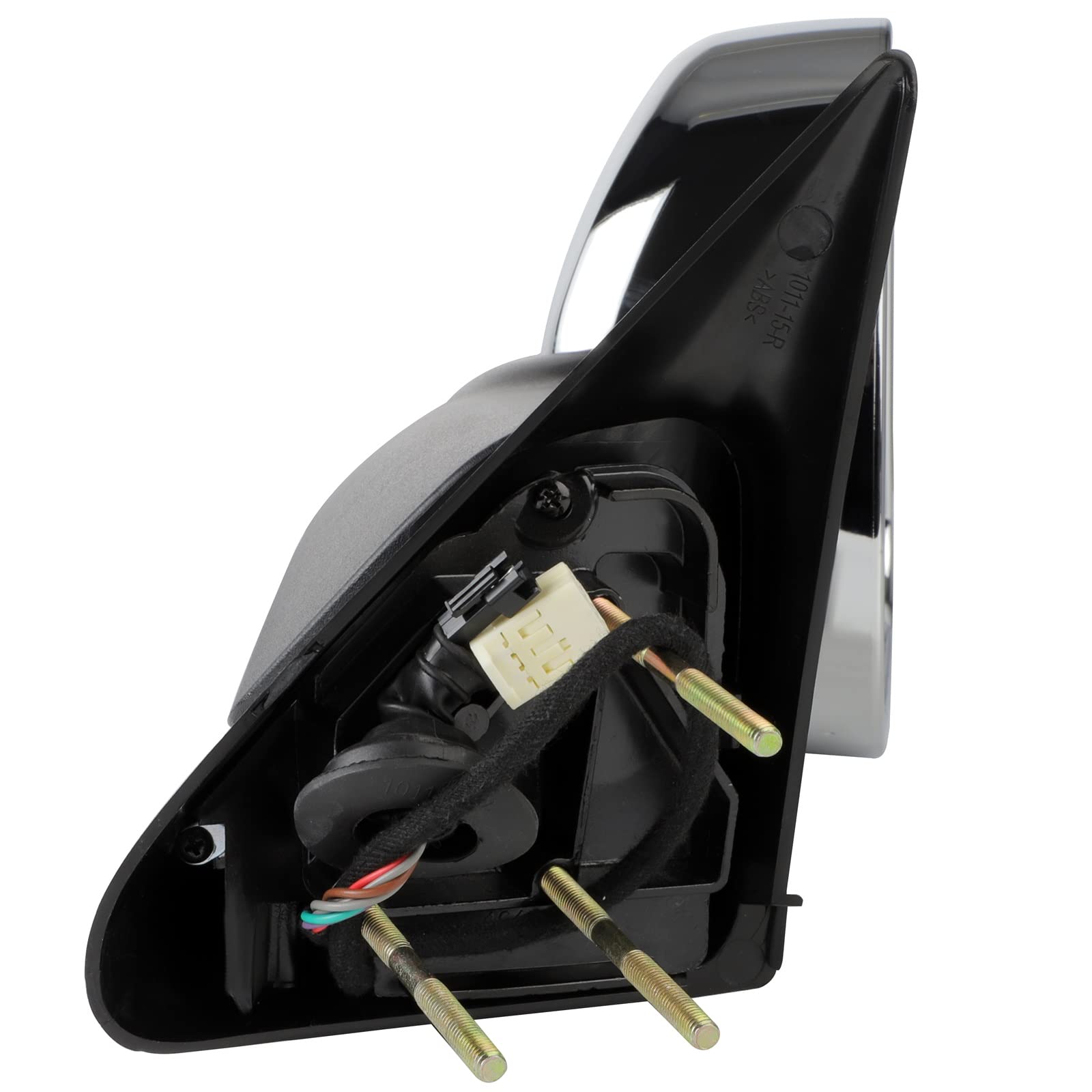 1998-2001 Dodge Ram 1500/2500/3500 Truck Towing Mirrors - Power Heated Side Mirrors with Turn Signal & Chrome Cap (Pair) - Perfect for Towing, Highway Driving & Night Visibility