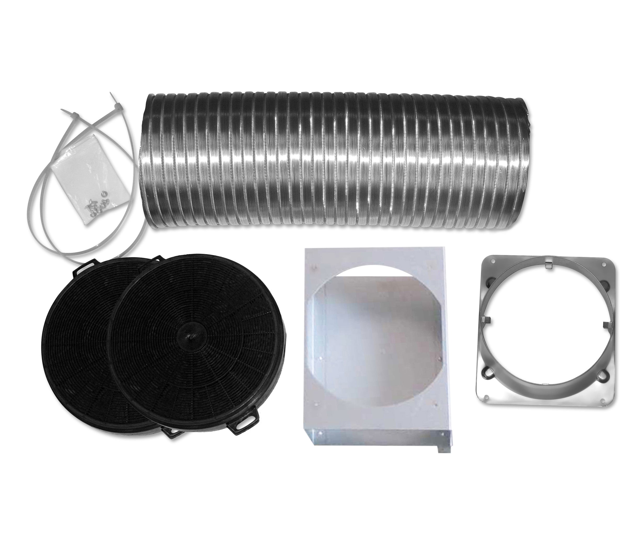 PRH 0531 Replacement Carbon Filter for Recirculation Kit - Compatible with Range Hoods, Improves Air Quality in Kitchens & Cooking Areas