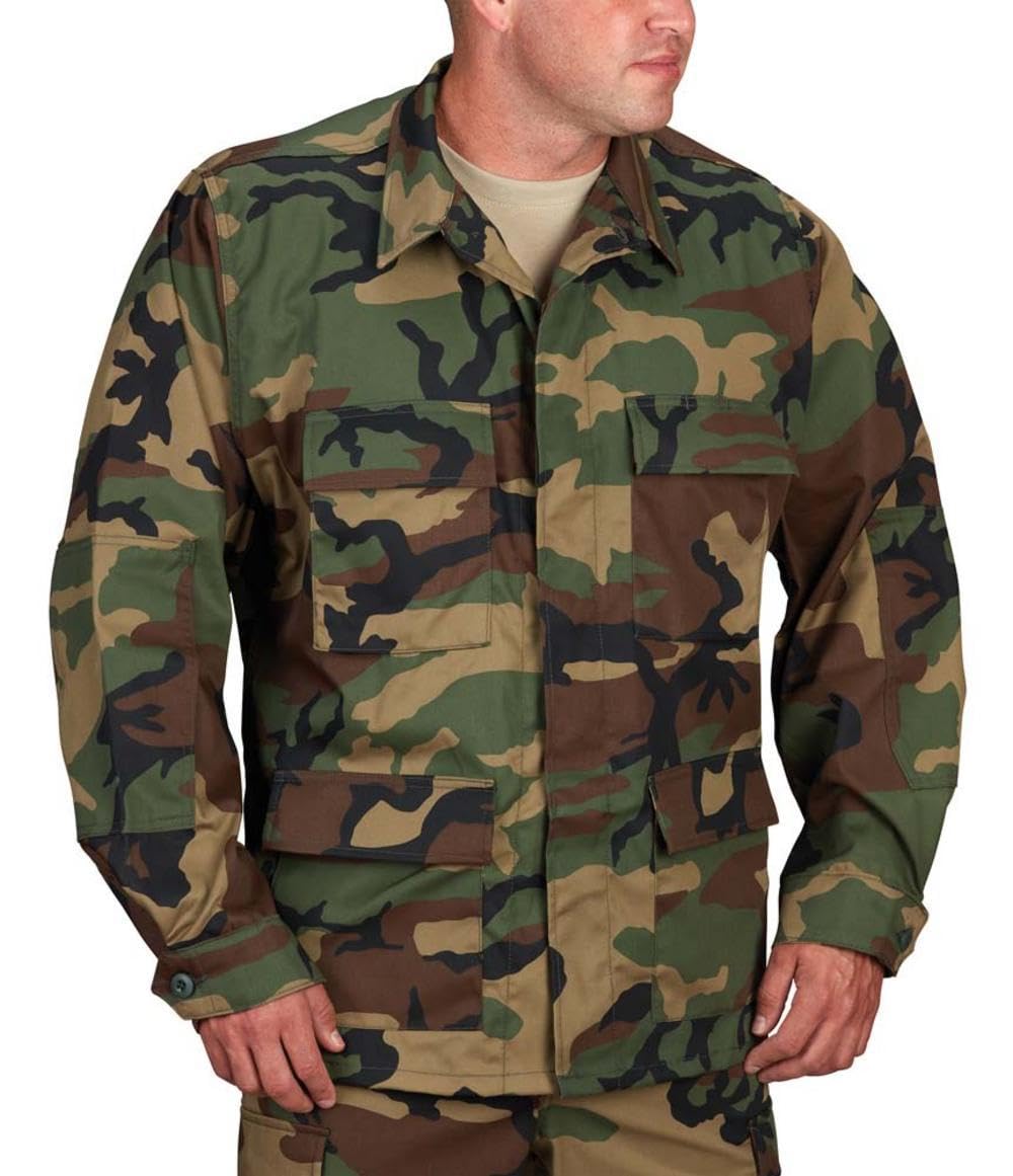 Propper Men's F545455 Tactical BDU Coat - Durable Military Jacket for Outdoor, Hunting & Workwear | Water-Resistant & Comfortable for Hiking, Camping & Tactical Use