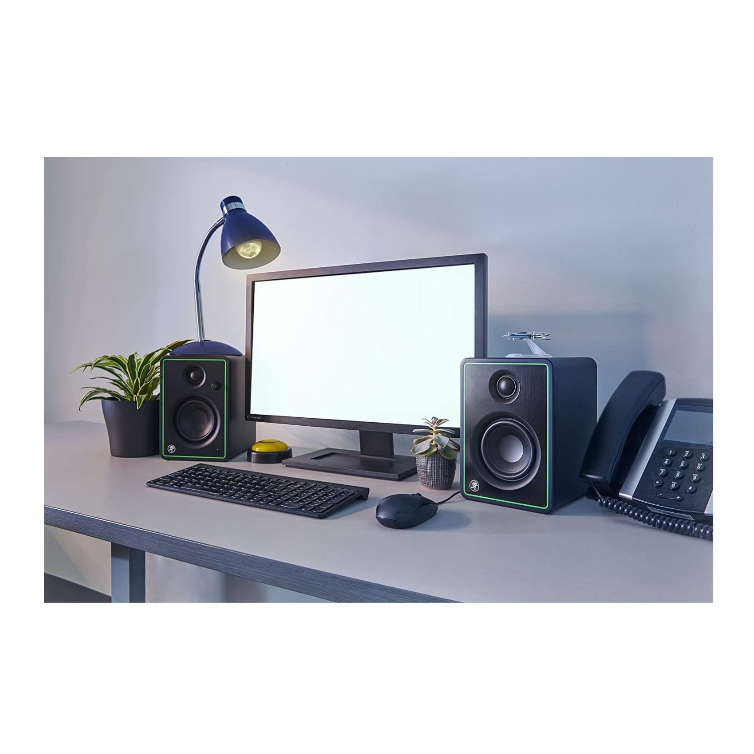 Mackie CR3-XBT 3-Inch Bluetooth Studio Monitors with Adjustable Stands - Premium Multimedia Speakers for Home Recording, Gaming & Music Production (Pair Bundle)