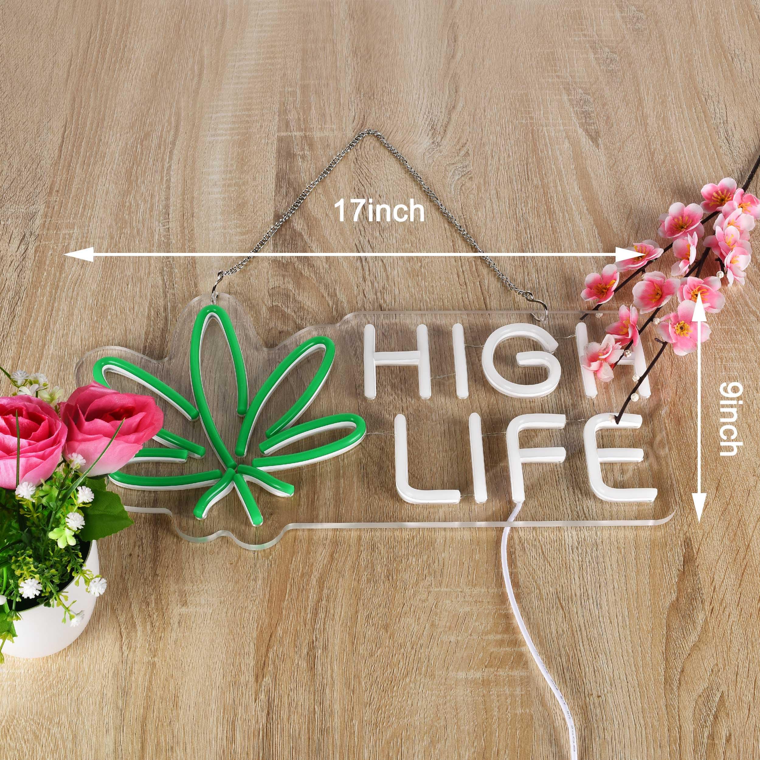 Dimmable LED Neon Sign for Wall Décor - Bedroom, Bar, Office Lighting