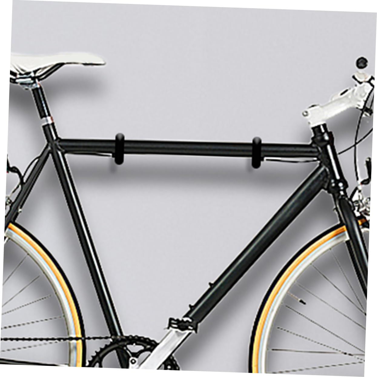 Hoement 8-Pack Heavy Duty Bike Wall Hooks - Garage Storage Rack for Bicycle Organization - Space Saving Bike Hangers for Home, Garden, Warehouse & Garage (Perfect for Vertical Bike Storage in Small Spaces)