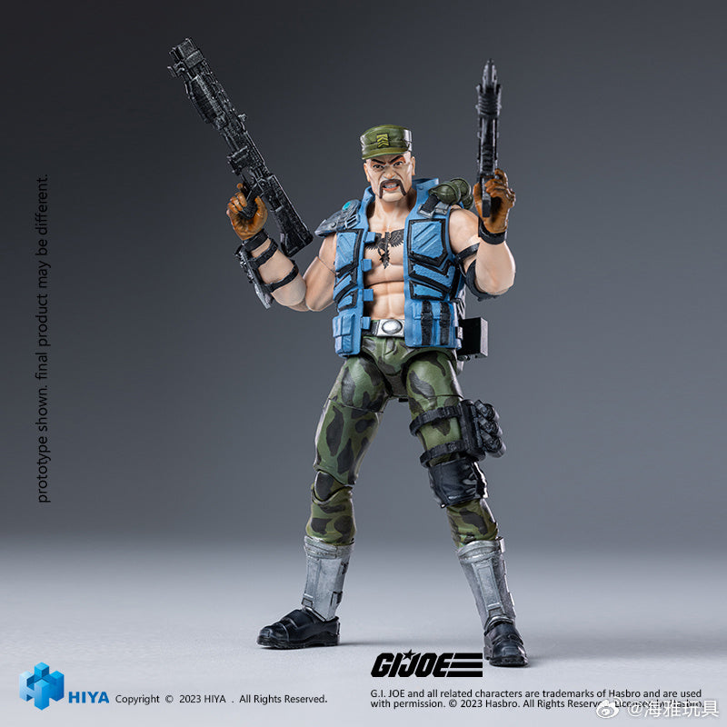 1/18 Scale HIYA 4-Inch G.I. Joe Gung Ho Action Figure - Exquisite Mini Collectible Series for Display & Play | Perfect for Collectors, Gift Giving & Diorama Scenes