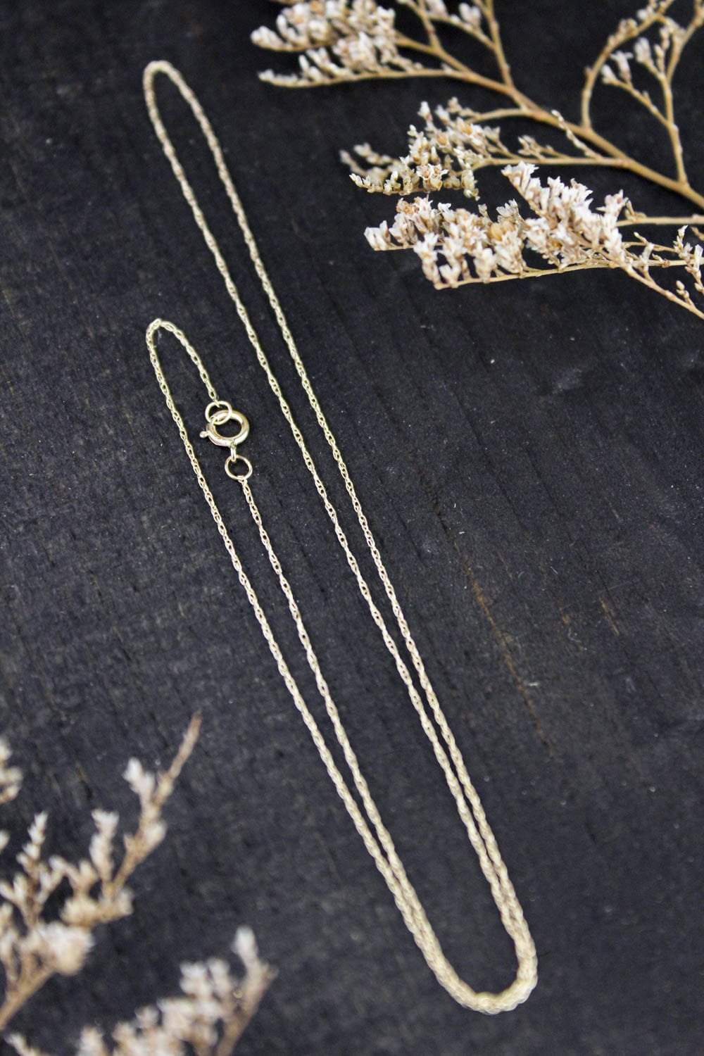 14K Gold Chain 16 Inch - Dainty & Elegant Necklace for Women, Perfect for Layering, Everyday Wear & Special Occasions