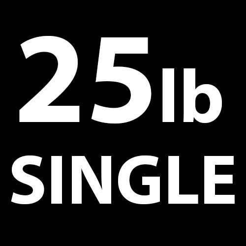 d) 25 lbs (Single)