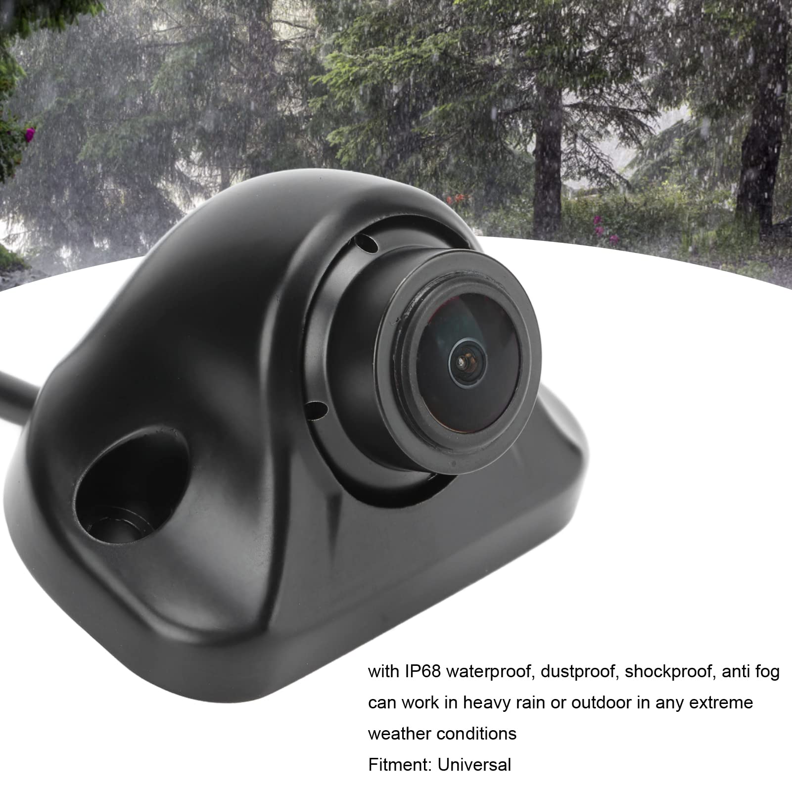 Waterproof 170° Wide Angle Backup Camera for Cars - Night Vision Rear View Parking Assist with Universal Fit | Perfect for Safe Parking, Reversing & Night Driving