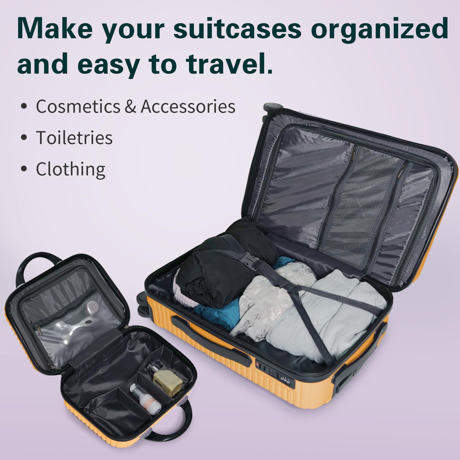 2-Piece Carry On Luggage Set - 20