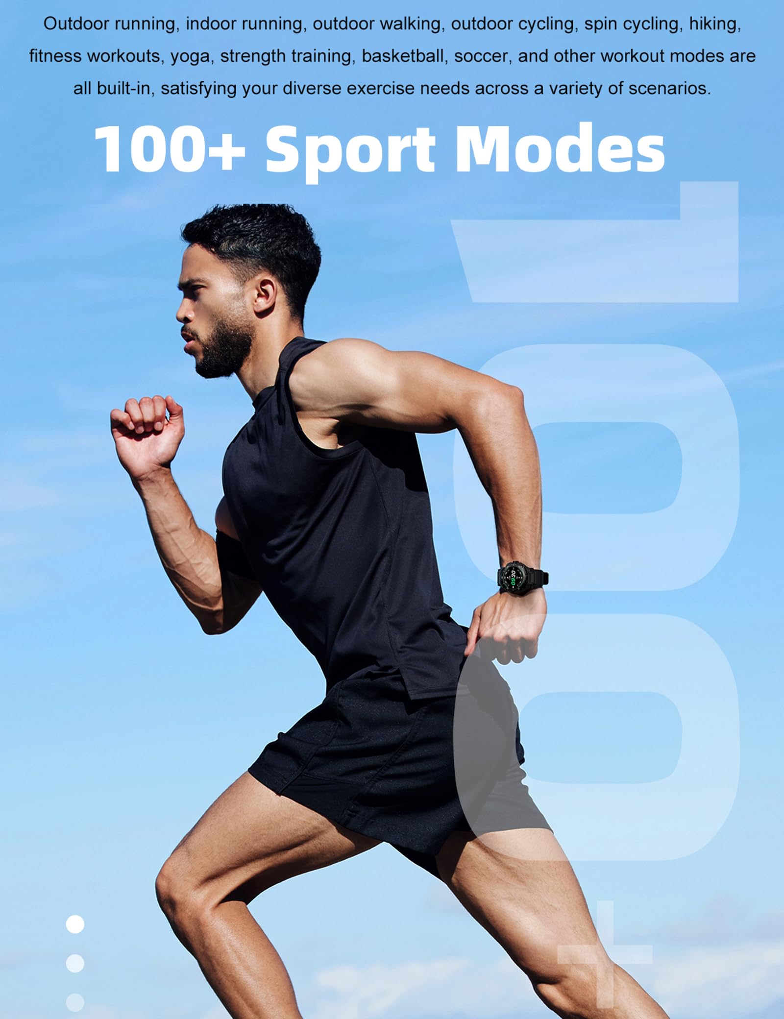 2-in-1 Smart Watch with Wireless Earbuds | 1.46