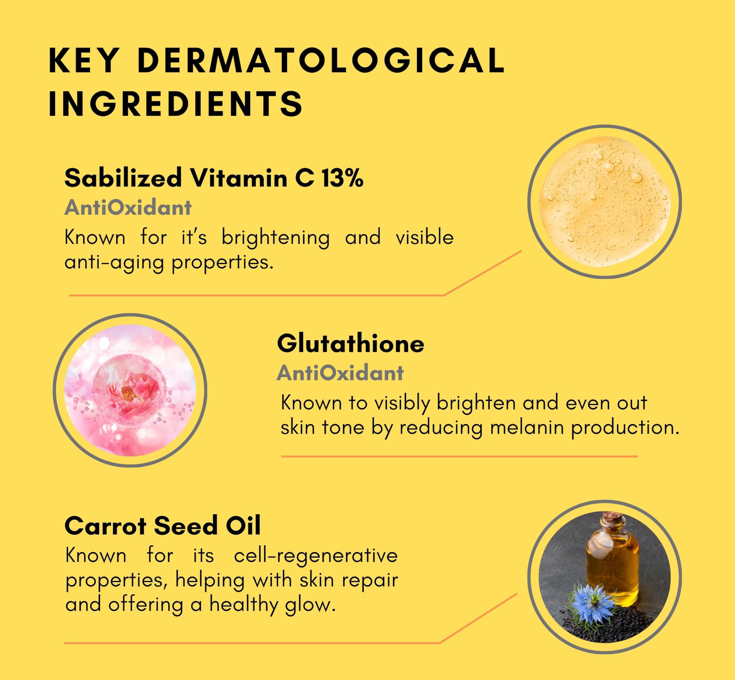 Korean Vitamin C Serum with Glutathione - 13% Highly Stabilized Vitamin C Face Serum for Brightening, Pigmentation, Fine Lines & Wrinkles | 5 X 5ml Ampules (8 Weeks Supply) | Perfect for Daily Skincare Routine & Anti-Aging Treatment