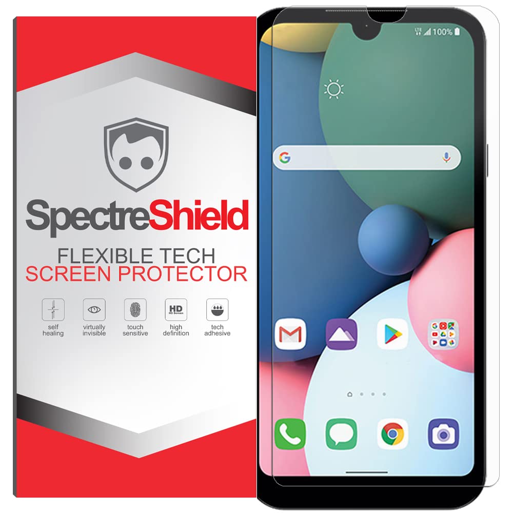 Spectre Shield Screen Protector for LG Fortune 3 - Case Friendly, Flexible TPU Film with Full Coverage - Clear HD Protection for Everyday Use & Outdoor Activities