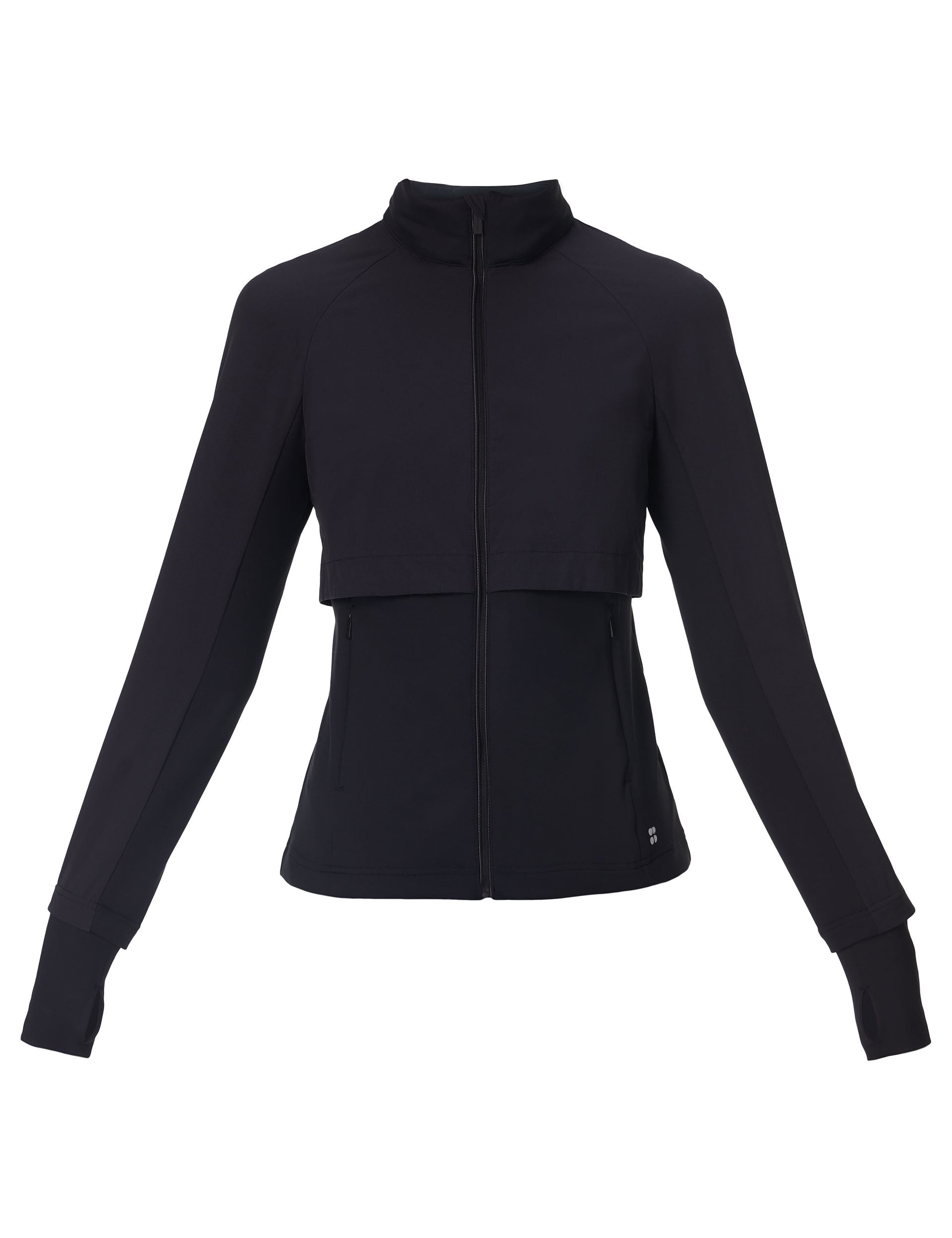 Waterproof Running Jacket for Men & Women - Lightweight Windproof Breathable Pro Run Jacket - Ideal for Outdoor Jogging, Hiking & Rainy Weather (Black)