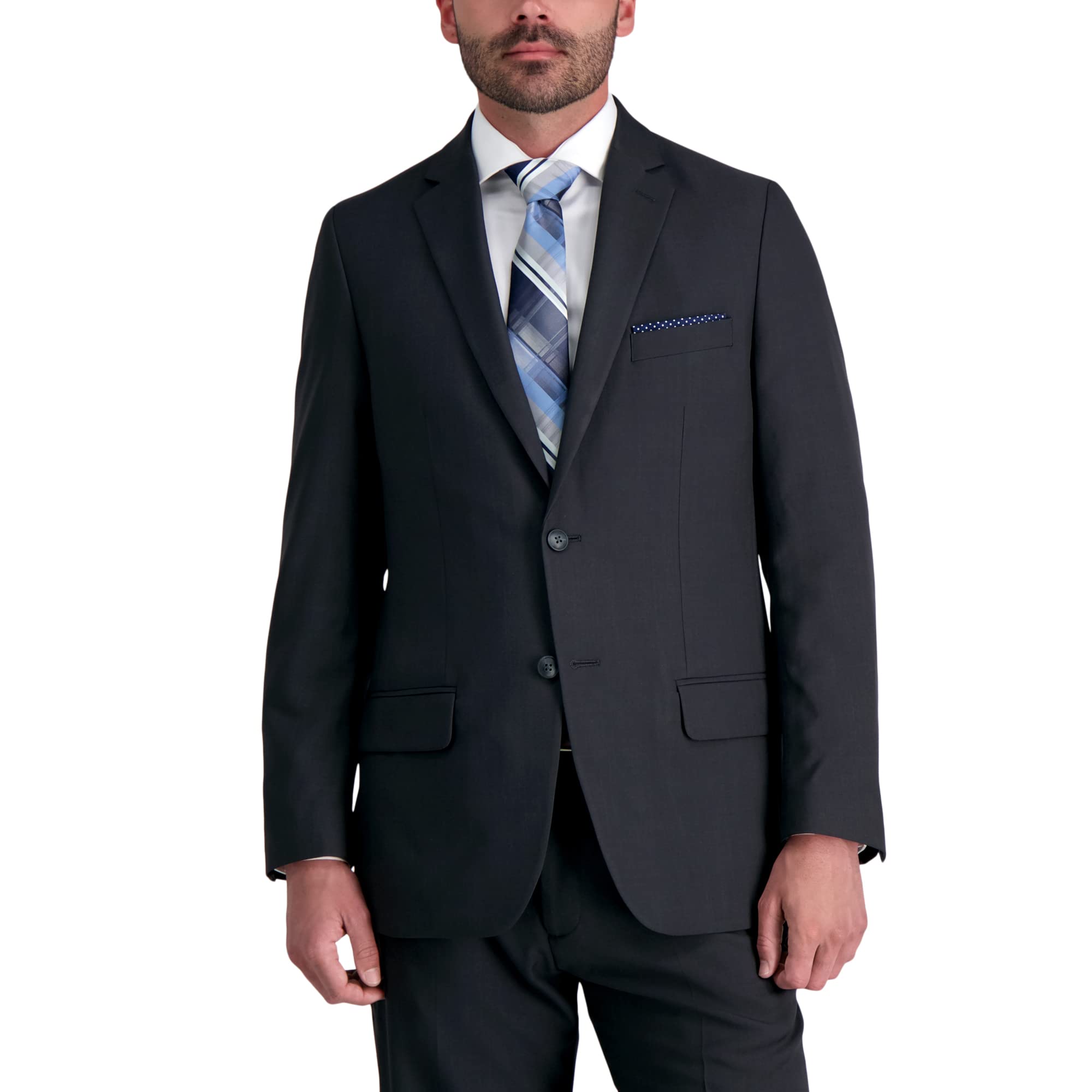 Haggar Men's Premium Stretch Classic Fit Suit Separates - Jacket & Pants for Business, Office & Formal Occasions | Comfortable & Stylish Work Attire
