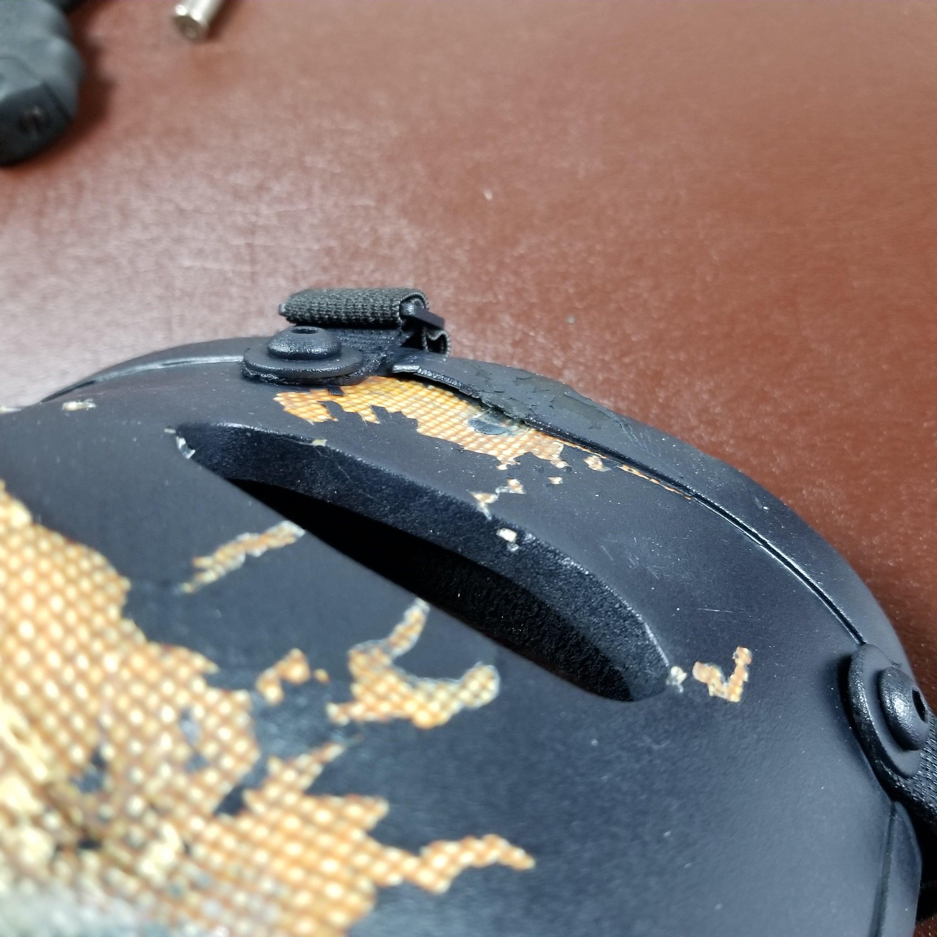 NIJ Level IIIA+ Bulletproof Half Face Mask for Military & Tactical Helmets - Ideal for Combat, SWAT, and Law Enforcement Operations