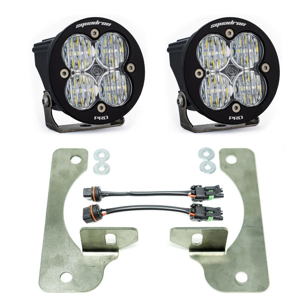 2024 Jeep Gladiator JT Fog Light Pocket Kit - Durable Off-Road LED Fog Lights for Enhanced Visibility in All Weather Conditions | Perfect for Night Driving & Adventure Off-Roading