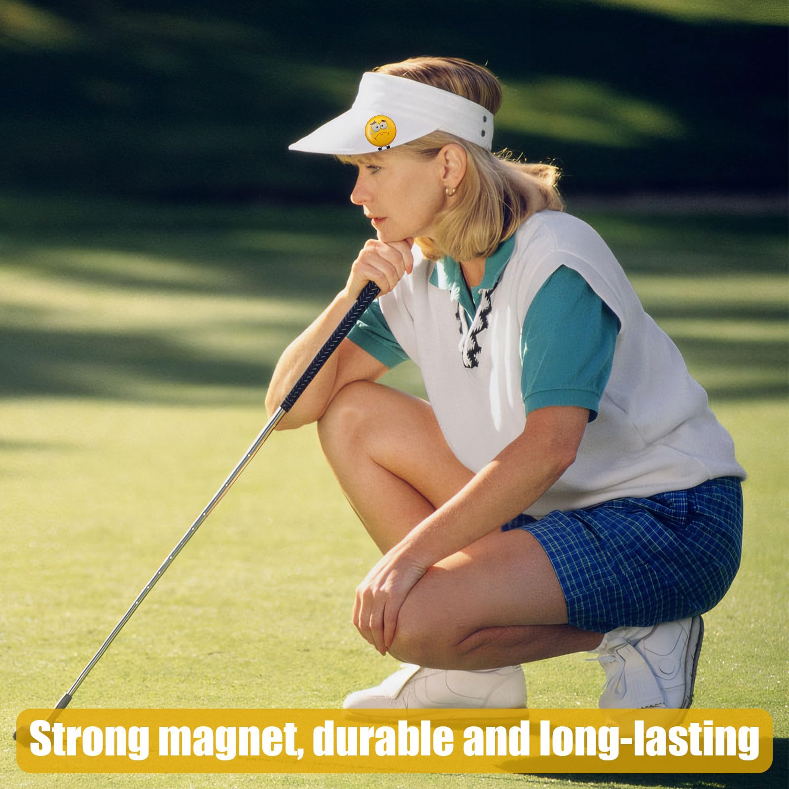 Premium 3-Piece Golf Ball Marker Set - Unique & Durable Golf Accessories for Men & Women - Perfect for Golf Tournaments, Practice & Course Play