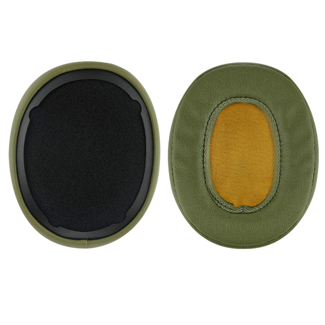 Geekria QuickFit Replacement Ear Pads for Skullcandy Venue Wireless ANC Headphones - Premium Noise Cancelling Earpads Cushions & Ear Cups Cover Repair Parts (Green) - Perfect for Travel, Work & Gaming Comfort