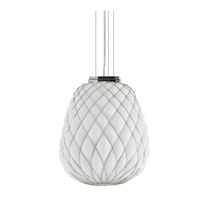 FontanaArte Pinecone Suspension Lamp - Modern Glass Ceiling Light Fixture for Dining Room, Living Room & Bedroom Decor