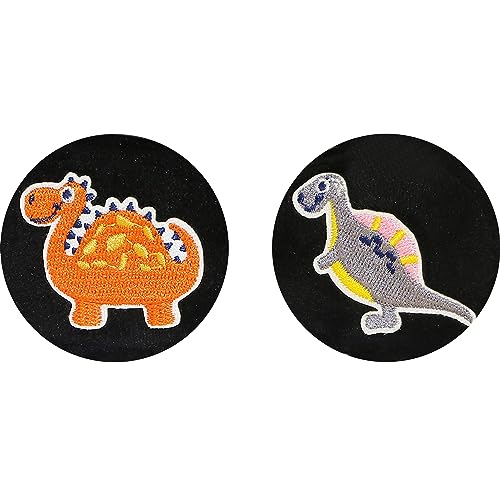 Dinosaur - Gray & Pumpkin