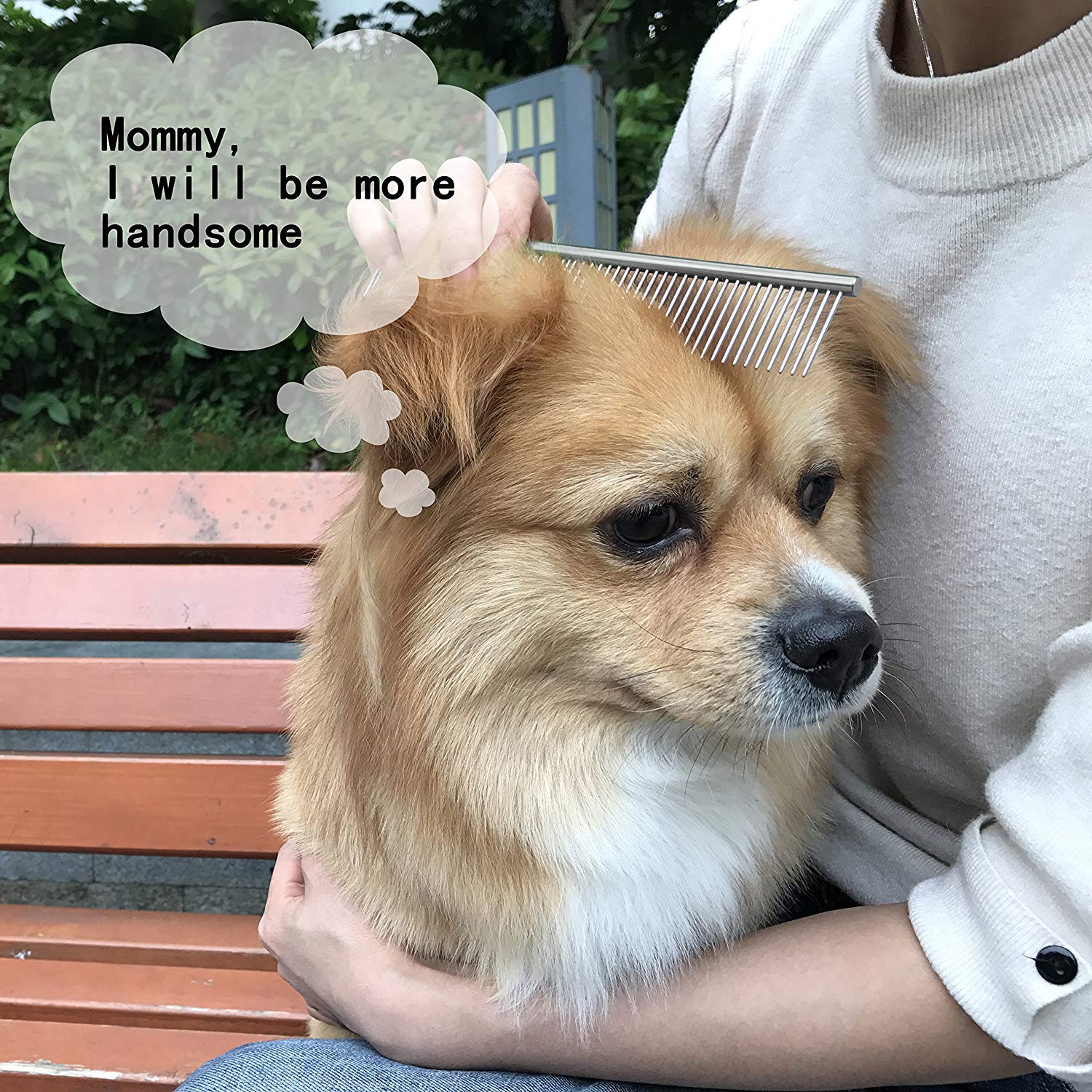 Pet Steel Comb for Dogs - 7.5