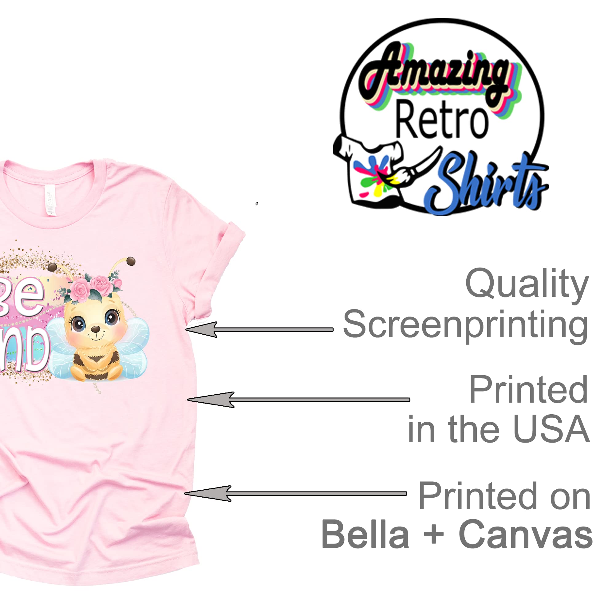 Be Kind Graphic T-Shirt - Funny Inspirational Women's & Unisex Short Sleeve Tee - Perfect for Casual Wear, Gifts & Everyday Outfits