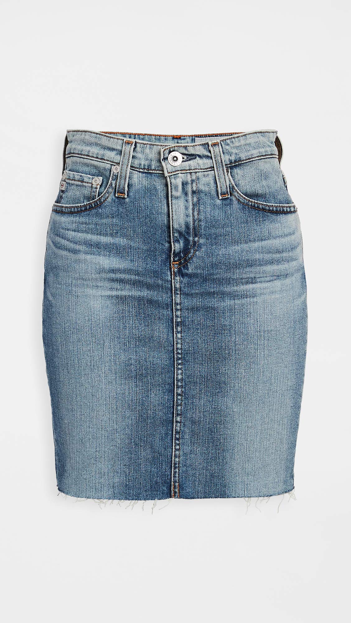 AG Adriano Goldschmied Women's Denim Erin Pencil Skirt - High Waisted Stretch Skinny Fit for Office, Date Night & Casual Outfits
