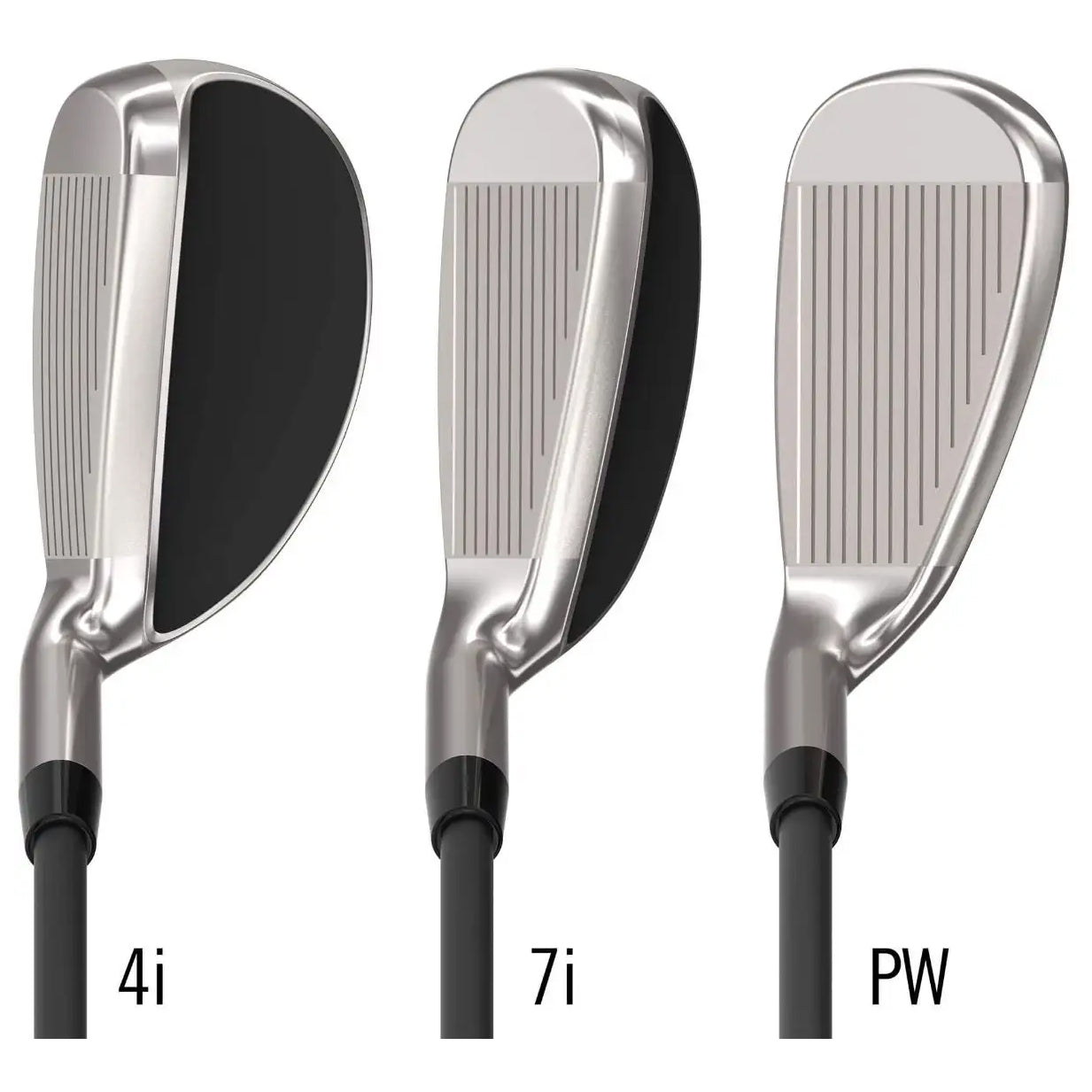 Cleveland Launcher XL Halo 5 DW Men's Right Hand Golf Irons Set - Forged Steel Clubs for Distance & Accuracy | Perfect for Golf Course Play & Driving Range Practice