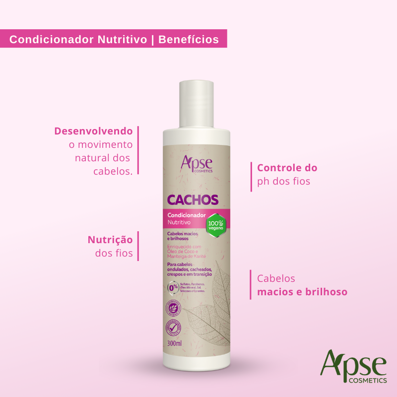Apse Cosmetics Curly Hair Care Kit - Hydrating Shampoo, Nourishing Conditioner & Volumizing Mousse (3-Piece Set) for Defined Curls & Frizz Control | Perfect for Daily Curly Hair Routine & Salon-Quality Results at Home